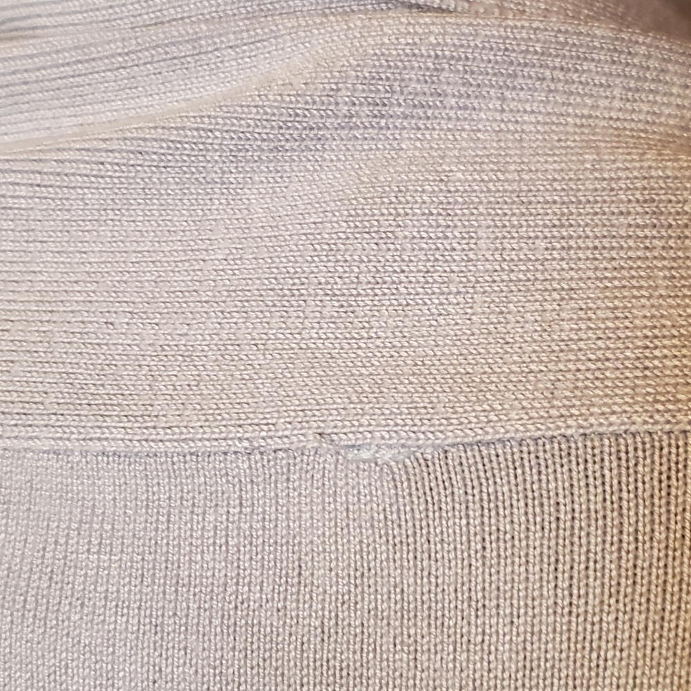 Cyrus Light Blue Knit Open Cardigan Sweater - Picture 13 of 14